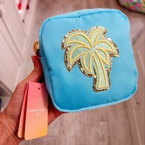 Stoney Clover palm tree pouch